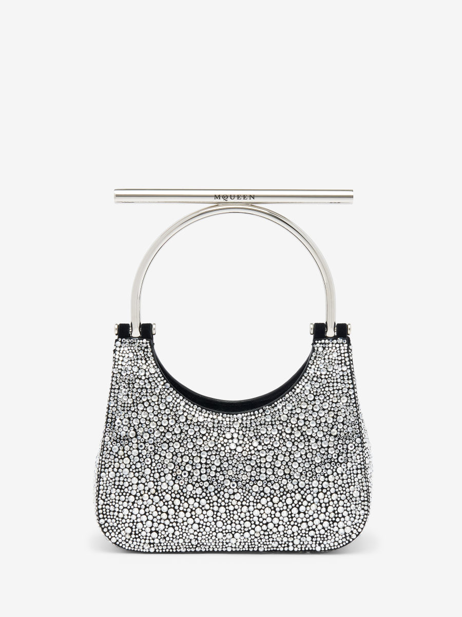 ALEXANDER MCQUEEN - McQueen Mini T-Bar Bag - Item 8035251BLOQ1000